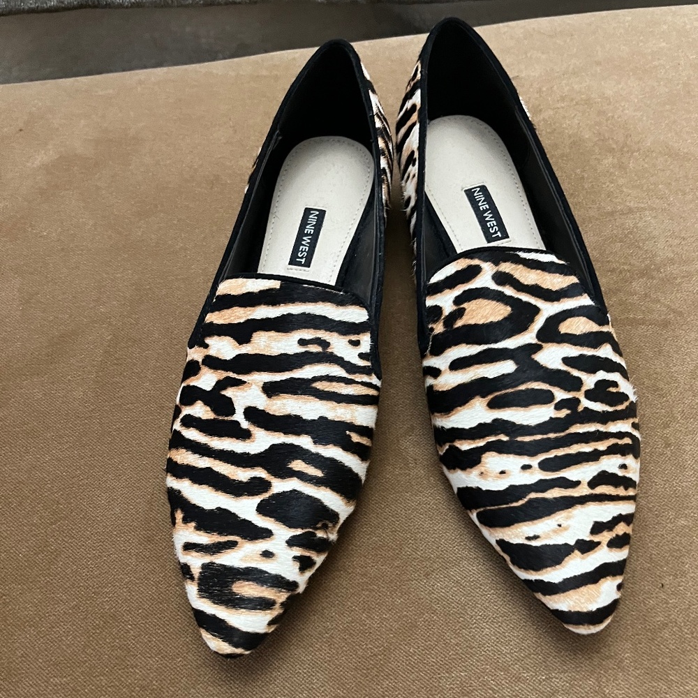 Nine West Animal Print loafers